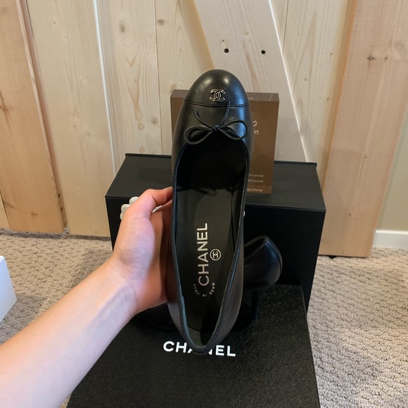 CHANEL PUMPS BLACK SIZE 39 brand new - Picture 6 of 10